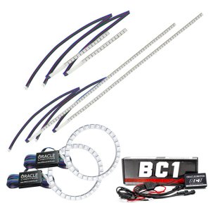 Honda Ridgeline Headlight Kit - ORACLE Lighting - ColorSHIFT Halo Kit w/ BC1 Controller - `16-`18